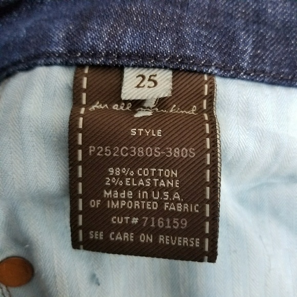 7FAM Kate Straight Leg 25x27 - Picture 7 of 7